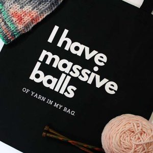 Massive Balls of Yarn Tote Bag