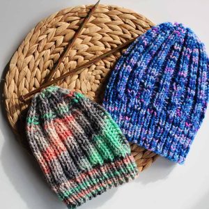 Very Vital Ribbed Beanie Knitting Pattern