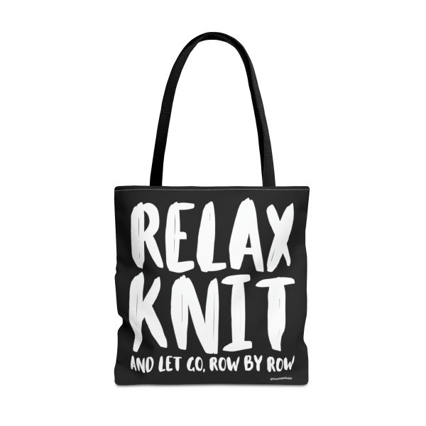 Relax Knit Let Go Tote Bag
